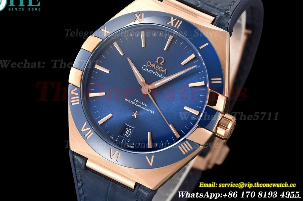 Blue 41mm BLSF LE 2020 Dial Constellation A8900 RG 0105